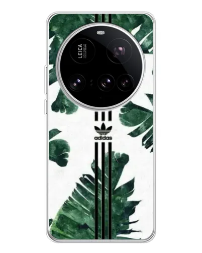 Чехол для Xiaomi 15 Ultra с картинкой «Пальмовые листья адидас»