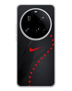 Чехол для Xiaomi 15 Ultra с картинкой «Абстрактный дизайн Nike»