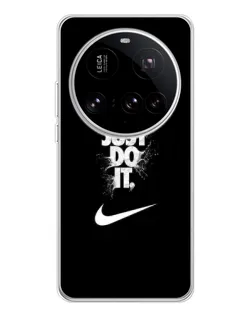 Чехол для Xiaomi 15 Ultra с картинкой «Текстовый принт Nike»