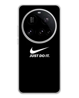 Чехол для Xiaomi 15 Ultra с картинкой «Минимализм от Nike»