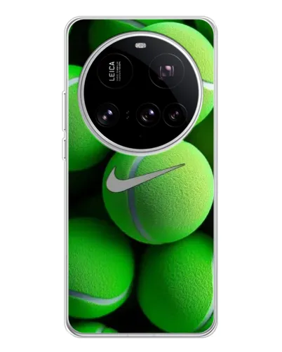 Чехол для Xiaomi 15 Ultra с картинкой «Теннисные мячи Найк»