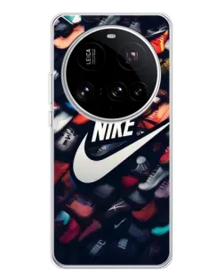 Чехол для Xiaomi 15 Ultra с картинкой «Коллекция кроссовок Nike»
