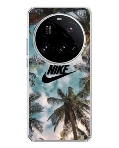 Чехол для Xiaomi 15 Ultra с картинкой «Тропический принт Nike» Чехол для Xiaomi 15 Ultra с картинкой «Тропический принт Nike»