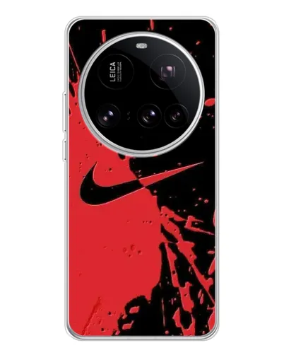 Чехол для Xiaomi 15 Ultra с картинкой «Красные брызги Nike» Чехол для Xiaomi 15 Ultra с картинкой «Красные брызги Nike»