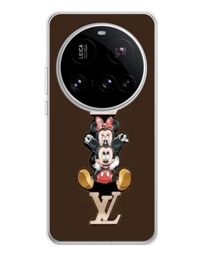 Чехол для Xiaomi 15 Ultra с картинкой «LV и Микки Маус» Чехол для Xiaomi 15 Ultra с картинкой «LV и Микки Маус»