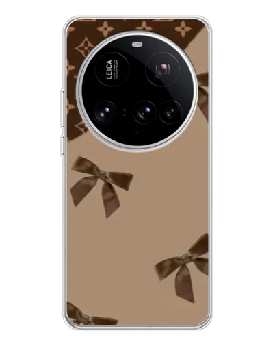 Чехол для Xiaomi 15 Ultra с картинкой «LV — кофейный атлас» Чехол для Xiaomi 15 Ultra с картинкой «LV — кофейный атлас»