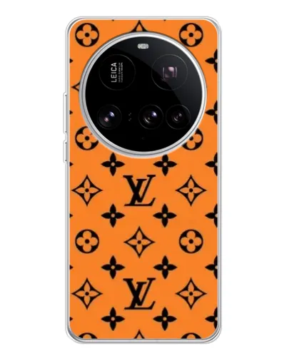 Чехол для Xiaomi 15 Ultra с картинкой «Оранжевый стиль LV» Чехол для Xiaomi 15 Ultra с картинкой «Оранжевый стиль LV»