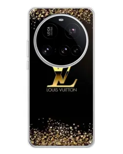 Чехол для Xiaomi 15 Ultra с картинкой «LV — золотые искры»