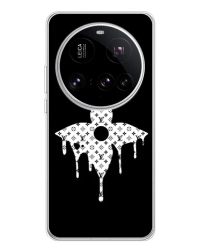 Чехол для Xiaomi 15 Ultra с картинкой «Цветочная монограмма» Чехол для Xiaomi 15 Ultra с картинкой «Цветочная монограмма»