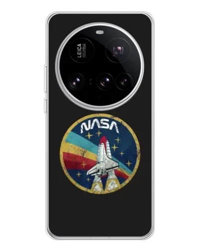 Чехол для Xiaomi 15 Ultra с картинкой «NASA — эмблема миссии»