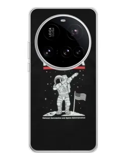 Чехол для Xiaomi 15 Ultra с картинкой «NASA — шагаем по Луне» Чехол для Xiaomi 15 Ultra с картинкой «NASA — шагаем по Луне»