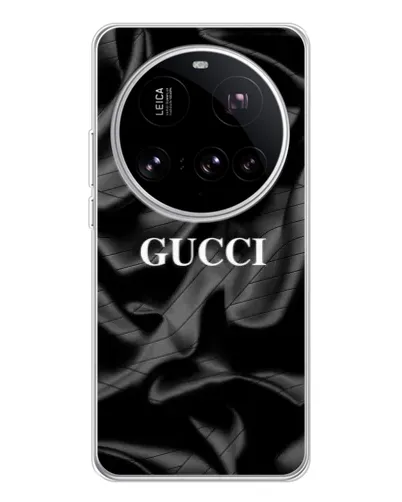 Чехол для Xiaomi 15 Ultra с картинкой «Gucci — шелковые волны»