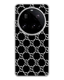Чохол для Xiaomi 15 Ultra з картинкою «Gucci — сітчастий паттерн» Чохол для Xiaomi 15 Ultra з картинкою «Gucci — сітчастий паттерн»