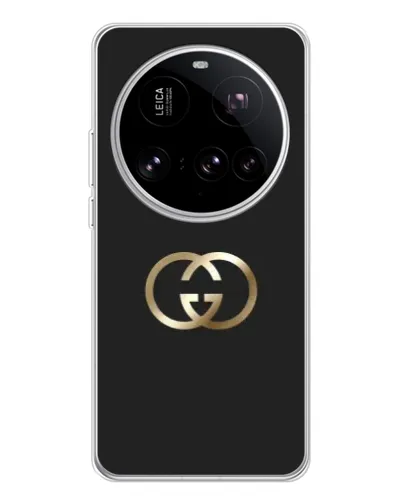 Чехол для Xiaomi 15 Ultra с картинкой «Минимализм Gucci»