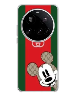 Чехол для Xiaomi 15 Ultra с картинкой «Gucci — полосы и Микки» Чехол для Xiaomi 15 Ultra с картинкой «Gucci — полосы и Микки»
