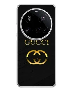 Чехол для Xiaomi 15 Ultra с картинкой «Золотой логотип Gucci» Чехол для Xiaomi 15 Ultra с картинкой «Золотой логотип Gucci»