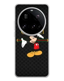 Чехол для Xiaomi 15 Ultra с картинкой «Микки Маус Gucci» Чехол для Xiaomi 15 Ultra с картинкой «Микки Маус Gucci»
