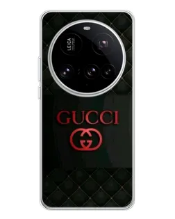 Чехол для Xiaomi 15 Ultra с картинкой «Gucci — стеганый черный» Чехол для Xiaomi 15 Ultra с картинкой «Gucci — стеганый черный»