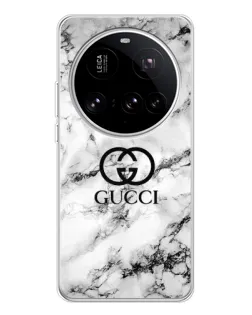 Чехол для Xiaomi 15 Ultra с картинкой «Gucci — мраморный шик» Чехол для Xiaomi 15 Ultra с картинкой «Gucci — мраморный шик»