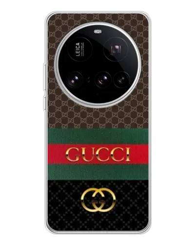 Чехол для Xiaomi 15 Ultra с картинкой «Gucci — брендированный десерт»