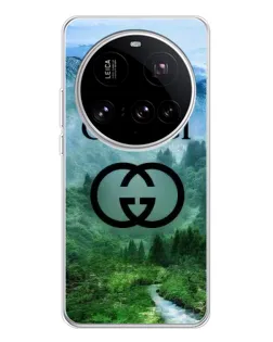 Чехол для Xiaomi 15 Ultra с картинкой «Gucci — горный пейзаж» Чехол для Xiaomi 15 Ultra с картинкой «Gucci — горный пейзаж»