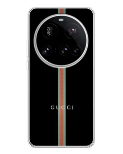 Чехол для Xiaomi 15 Ultra с картинкой «Gucci — строгая линия» Чехол для Xiaomi 15 Ultra с картинкой «Gucci — строгая линия»