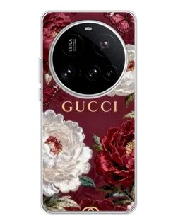 Чехол для Xiaomi 15 Ultra с картинкой «Gucci — бордовые розы» Чехол для Xiaomi 15 Ultra с картинкой «Gucci — бордовые розы»