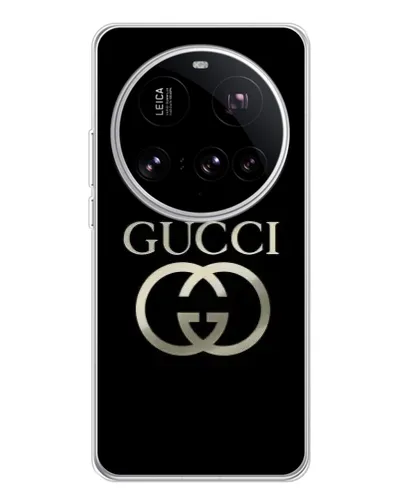 Чехол для Xiaomi 15 Ultra с картинкой «Gucci — золото на черном» Чехол для Xiaomi 15 Ultra с картинкой «Gucci — золото на черном»