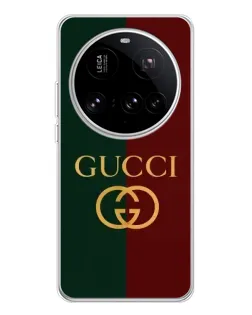 Чехол для Xiaomi 15 Ultra с картинкой «Gucci — темно-зеленый градиент» Чехол для Xiaomi 15 Ultra с картинкой «Gucci — темно-зеленый градиент»