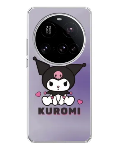 Чехол для Xiaomi 15 Ultra с картинкой «Kuromi — фиолетовый арт» Чехол для Xiaomi 15 Ultra с картинкой «Kuromi — фиолетовый арт»
