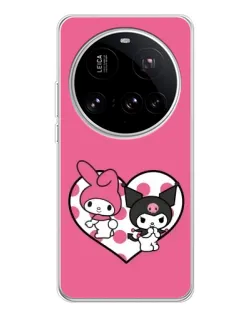 Чехол для Xiaomi 15 Ultra с картинкой «Kuromi и My Melody» Чехол для Xiaomi 15 Ultra с картинкой «Kuromi и My Melody»