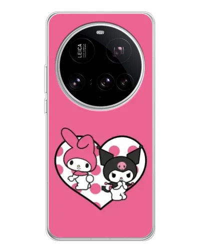 Чехол для Xiaomi 15 Ultra с картинкой «Kuromi и My Melody» Чехол для Xiaomi 15 Ultra с картинкой «Kuromi и My Melody»