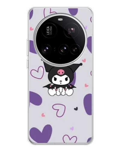 Чехол для Xiaomi 15 Ultra с картинкой «Kuromi и лавандовые сердца» Чехол для Xiaomi 15 Ultra с картинкой «Kuromi и лавандовые сердца»