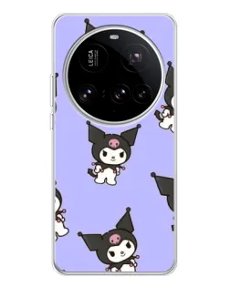 Чехол для Xiaomi 15 Ultra с картинкой «Паттерн с Kuromi» Чехол для Xiaomi 15 Ultra с картинкой «Паттерн с Kuromi»