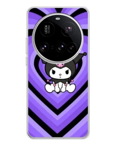 Чехол для Xiaomi 15 Ultra с картинкой «Kuromi и фиолетовые сердца» Чехол для Xiaomi 15 Ultra с картинкой «Kuromi и фиолетовые сердца»