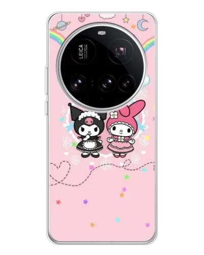 Чехол для Xiaomi 15 Ultra с картинкой «My Melody и Kuromi» Чехол для Xiaomi 15 Ultra с картинкой «My Melody и Kuromi»