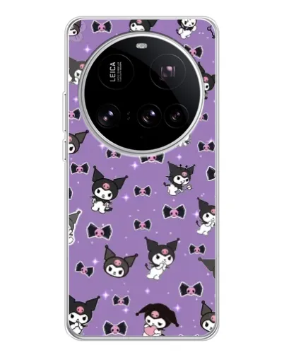 Чехол для Xiaomi 15 Ultra с картинкой «Kuromi — паттерн» Чехол для Xiaomi 15 Ultra с картинкой «Kuromi — паттерн»