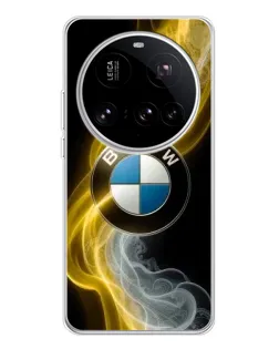 Чехол для Xiaomi 15 Ultra с картинкой «Золотистый дым BMW» Чехол для Xiaomi 15 Ultra с картинкой «Золотистый дым BMW»