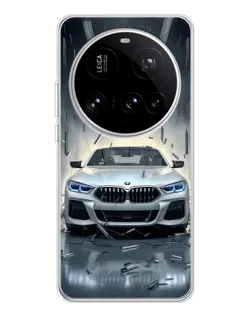 Чехол для Xiaomi 15 Ultra с картинкой «BMW в свете фар» Чехол для Xiaomi 15 Ultra с картинкой «BMW в свете фар»
