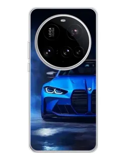 Чехол для Xiaomi 15 Ultra с картинкой «Голубая BMW M4» Чехол для Xiaomi 15 Ultra с картинкой «Голубая BMW M4»