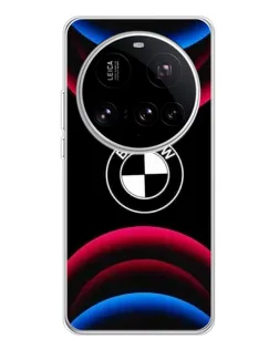 Чехол для Xiaomi 15 Ultra с картинкой «Логотип BMW и неоновые дуги» Чехол для Xiaomi 15 Ultra с картинкой «Логотип BMW и неоновые дуги»
