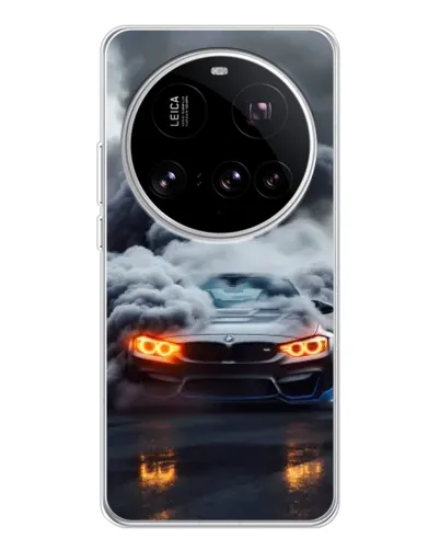 Чехол для Xiaomi 15 Ultra с картинкой «BMW в дыму»
