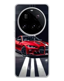 Чехол для Xiaomi 15 Ultra с картинкой «Красная BMW на дороге» Чехол для Xiaomi 15 Ultra с картинкой «Красная BMW на дороге»