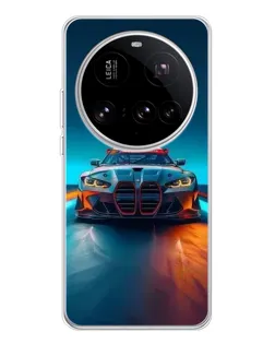 Чехол для Xiaomi 15 Ultra с картинкой «BMW — огни неона» Чехол для Xiaomi 15 Ultra с картинкой «BMW — огни неона»
