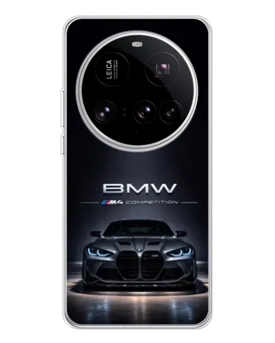 Чехол для Xiaomi 15 Ultra с картинкой «BMW сквозь ночной город» Чехол для Xiaomi 15 Ultra с картинкой «BMW сквозь ночной город»