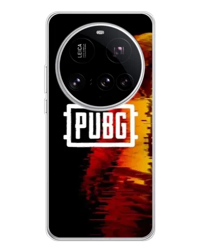 Чехол для Xiaomi 15 Ultra с картинкой «Яркий логотип PUBG»