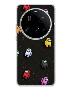 Чехол для Xiaomi 15 Ultra с картинкой «Космический паттерн Among Us» Чехол для Xiaomi 15 Ultra с картинкой «Космический паттерн Among Us»