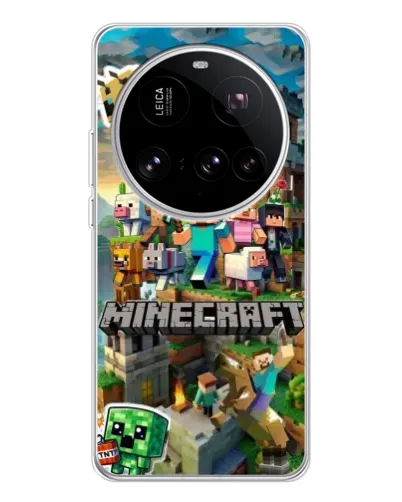 Чехол для Xiaomi 15 Ultra с картинкой «Замок Minecraft» Чехол для Xiaomi 15 Ultra с картинкой «Замок Minecraft»