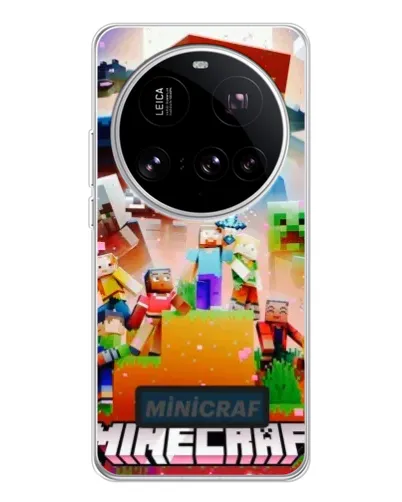 Чехол для Xiaomi 15 Ultra с картинкой «Minecraft герои игры» Чехол для Xiaomi 15 Ultra с картинкой «Minecraft герои игры»
