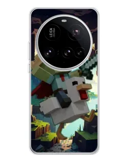 Чехол для Xiaomi 15 Ultra с картинкой «Стив и гусь» Чехол для Xiaomi 15 Ultra с картинкой «Стив и гусь»